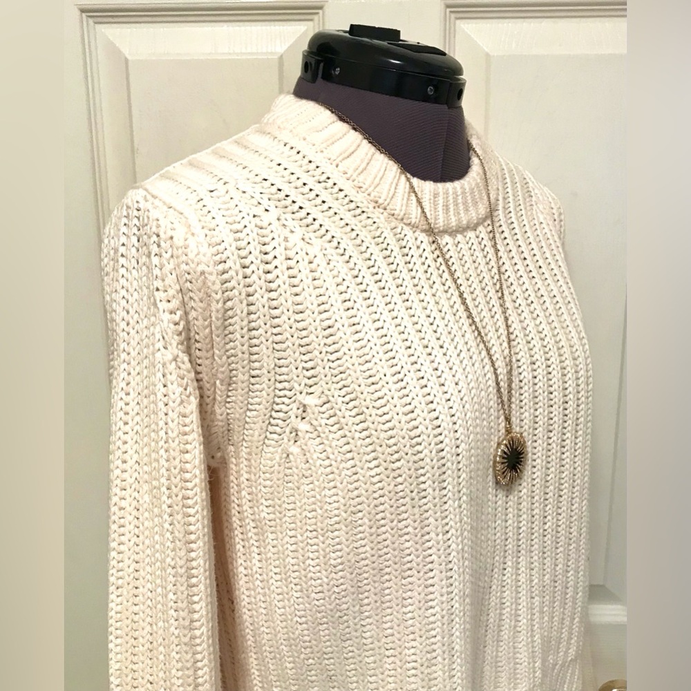 NWT J. Crew Heritage Fisherman Sweater - Picture 9 of 16